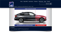 Desktop Screenshot of ams-gap.com